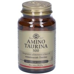 Solgar Amino Taurina 500 50 Capsule Vefetali