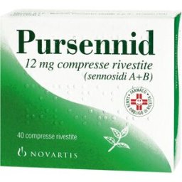 Gsk Pursennid 12 mg Lassativo Stimolante 40 Compresse Rivestite