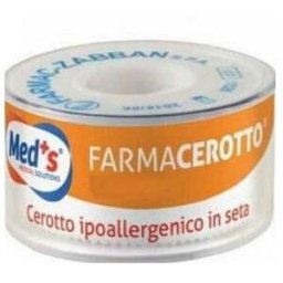 Farmac-Zabban Med's Cerotti Seta In Rocchetto 5 m x 2,50 cm