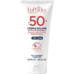 Euphidra Crema Solare Viso Antietà Invisibile SPF 50+ 50 ml