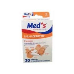 Farmac-Zabban Med's Strips Cerotti Poliuretano Elasticizzato 20 Pezzi Assortiti