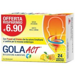 F&f Gola Act Miele Limone 24Cpr