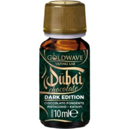 Goldwave Dubai Chocolate Dark Edition Aroma Concentrato 10ml Cioccolato Fondente Pistacchio Kataifi