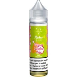 Suprem-e Papaya Dragon Lime Flavour Bar Liquido Shot Mix 20ml Frutta Tropicale Ghiaccio