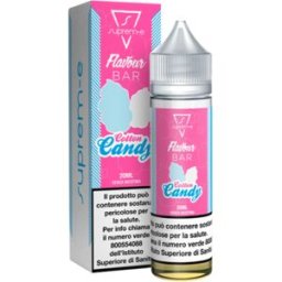 Suprem-e Cotton Candy Flavour Bar Liquido Shot Mix 20ml Zucchero Filato Ghiaccio