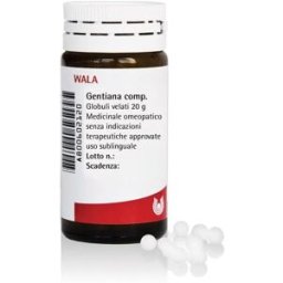 WALA ITALIA Srl Wala Gentiana Compositum Globuli Velati Omeopatico per Disturbi Gastrointestinali 20g
