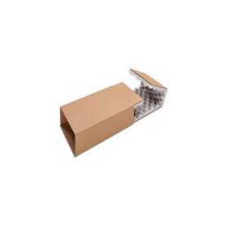 ratioform Scatola con espanso ECONOMY, 180 x 110 x 60 mm (L x l x a), 2 parti, per DIN A6