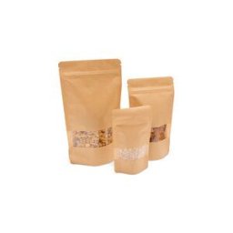 ratioform Busta a fondo piano con fin., chiusura a pressione, larg. x alt. 130 x 225 mm