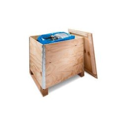 ratioform Cassa-pallet, legno, dim. int. 1180 x 980 x 770 mm, 1 pallet indus., pareti 9 mm