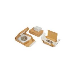 ratioform Scatola imbottita, avana, 175 x 108 x 42 mm, per piccoli disp. elettronici