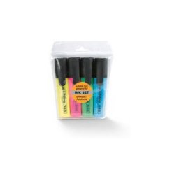 ratioform Set evidenz. edding 345 (giallo, rosa, verde, blu), tratto 2-5 mm, punta scalp.