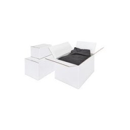 ratioform Scatole americane in cartone ondul., esterno/interno bianchi, 350 x 250 x 180 mm