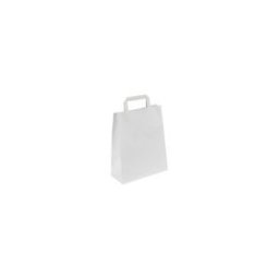 ratioform Sacchetto in carta Topcraft, bianco, 220 x 105 x 280 mm, 70 g/m²