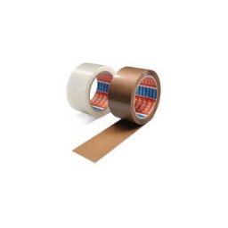 ratioform Nastro ades. da imballag. tesa® basic (pellic. PP), trasp., L 66 m, spess. 45 µ