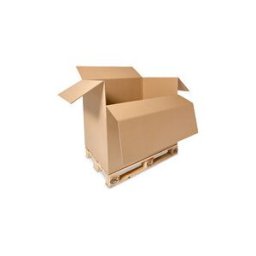 ratioform Scatole per pallet ECONOMY 1180 x 780 x 500 mm, 1 Europallet, onda doppia