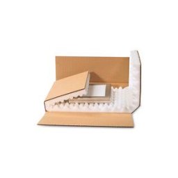 ratioform Imballo a croce con imbottitura, 430 x 310 x 50 mm, DIN A3, alt. espanso 30 mm