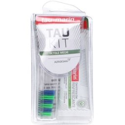 Taumarin Tau-kit Da Viaggio Spazzolino Medio+Dentifricio