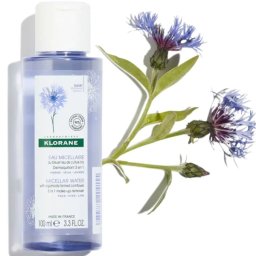 Klorane Fiordaliso biologico acqua micellare struccante 3 in 1 da 100 ml