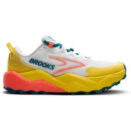 Brooks Caldera 8 Giallo Blu Arancio Scarpe Trail Running Donna EUR 37,5 / US 6,5