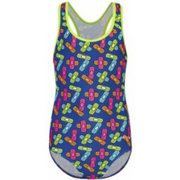 Hot Stuff Costume Intero Piscina Lydia Blu Multi Bambina 10 Anni