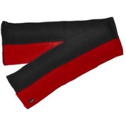 Imma Sciarpa Milan Bicolore Nero Rosso Uomo TU