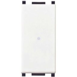 Vimar DEVIATORE PLANA UP 1P 10A ASSIALE BIANCO