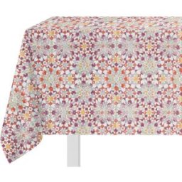 KASANOVA Tovaglia 140x240 cm Mosaico rosso