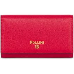 Portafoglio lettering Pollini ROSSO, one_size, Pollini one_size