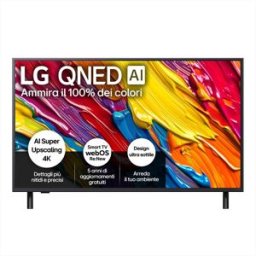 LG Smart Tv Uhd 4k 43" Qned Ai 43qned84a6c-charcoal Black