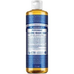 DR Bronners Dr. Bronner's Sapone Liquido Bio 18 in 1 Menta Piperita 475 ml liquido