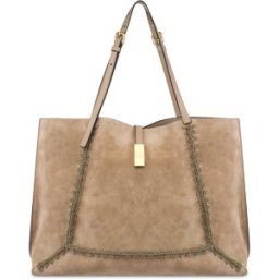 Double Handle Bag Austin in Crosta e Vitello FANGO/FANGO, one_size, Pollini one_size