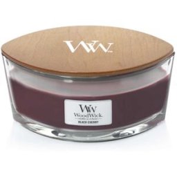 WoodWick Candela Ecologica Colore Rosso Fragranza Black Cherry 76100E