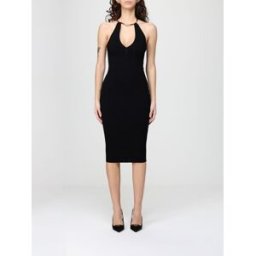 Elisabetta Franchi Abito in maglia di viscosa Nero Taglia 40