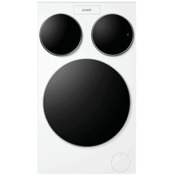 Candy MULTIWASH MQD 410CBL9-11 LAVATRICE, Caricamento frontale, 10 kg, 3 oblò, 14 programmi, Profondità 59,5 cm, Bianco, Nero, livello rumorosità centrifuga 68 dB(A), Classe A