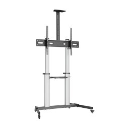 AISENS FT100TE-259 Supporto TV a parete 2,54 m (100") Nero, Argento