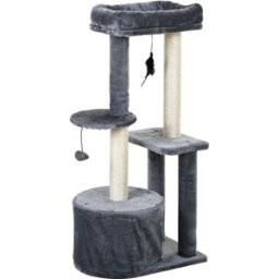 allmypets D30d75 Tiragraffi Per Gatti Albero Tiragraffi Multilivello Coperto Da Sisal Per Arrampicata Stabile 147cm - D30d75