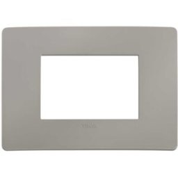 Vimar PLACCA PLANA UP 3M GRIGIO CEMENTO MATT TECNOPOLIMERO