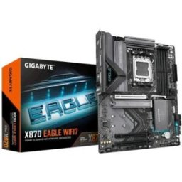 Gigabyte X870 Eagle Wi-Fi 7 Scheda Madre - Supporta Cpu Amd Ryzen 9000, Vrm A 14+2+2 Fasi, Fino A 8000mhz Ddr5 (Oc), 1xpcie 5.0, Wi-Fi 7, Lan 2.5gbe, Usb 4
