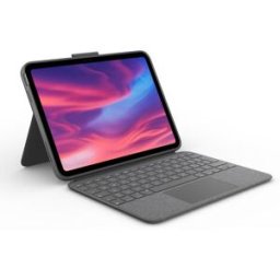 Logitech Combo Touch Apple Ipad 10.9 10 Gen Custodia Tastiera E Carta Con Trackpad Retroilluminato Apple Smart Connector Qwerty Italiana Grigio Oxford