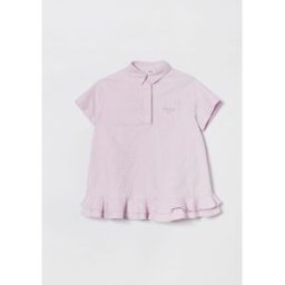 Fendi Abito a polo in cotone Viola Taglia 8