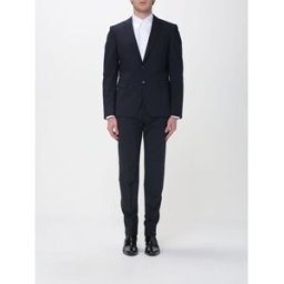 Dsquared2 Abito monopetto in misto lana stretch Blue Taglia 46