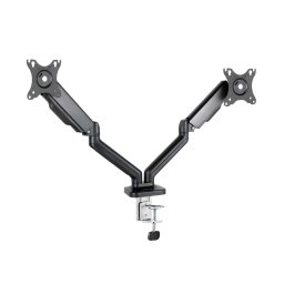 TooQ DB5132TNR-B supporto da tavolo per Tv a schermo piatto 81,3 cm (32") Nero Scrivania