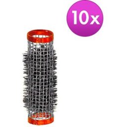 MyBrand BHK Arricciacapelli a filo con setole Rosso, Ø 18 mm, Per confezione 10 pezzi