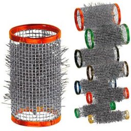 MyBrand Arricciacapelli a filo con setole Colore oro, Ø 13 mm, per confezione 12 pezzi