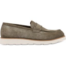 Loafer Riviera in Crosta MILITARE, 40, Pollini 40