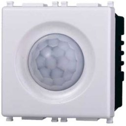 Ettroit Sensore Di Movimento Infrarossi Pir Compatibile Vimar Plana Colore Bianco Ev1801