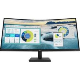 HP Monitor Curvo 34 Led Va 21:9 Wqhd 5ms 250 Cdm, Reg Altezza, Usb-C, Dp/hdmi, Multimediale, P34hc G4