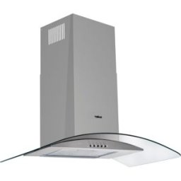samet Weth Cappa Cucina Aspirante A Parete Larghezza 90 Cm Classe F Colore Inox Cupolino In Vetro - Weth90ix