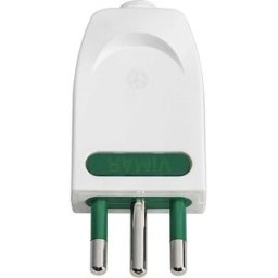 Vimar SPINA 2P+T 10A ORIENTABILE COLORE BIANCO