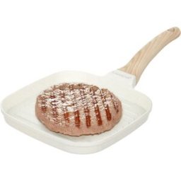 KASANOVA Bistecchiera grill 20x20 cm Mini Mania crema